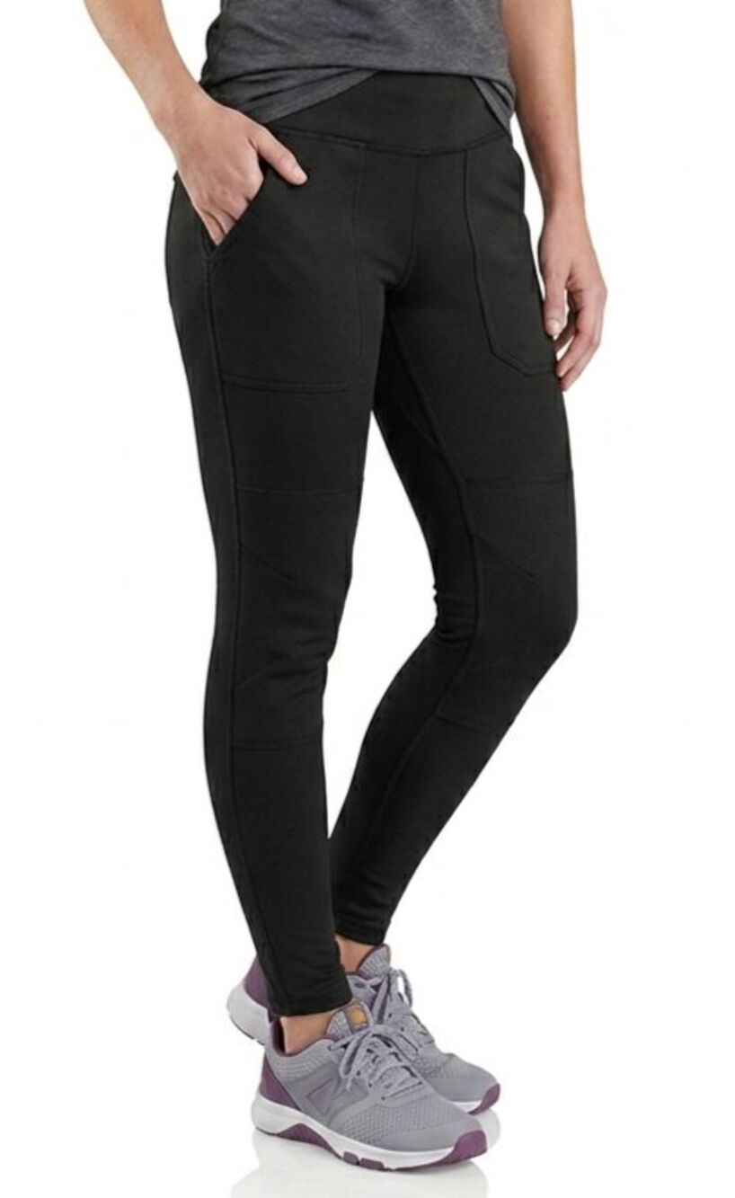 Carhartt Force Utility Leggings Pants Womens XS Black Midweight Fitted EUC